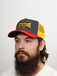 Бейсболка STETSON арт. 7761159 TRUCKER CAP ROCKING YOUR WORLD (темно-серый / красный)